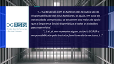 Imagem de Associação de Apoio ao Recluso acusa o Estado de falta de humanidade
