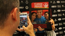 Imagem de Campeão Mundial de squash na Madeira