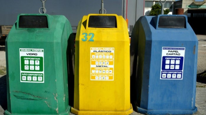 Portugal aumenta em 08% reciclagem de embalagens