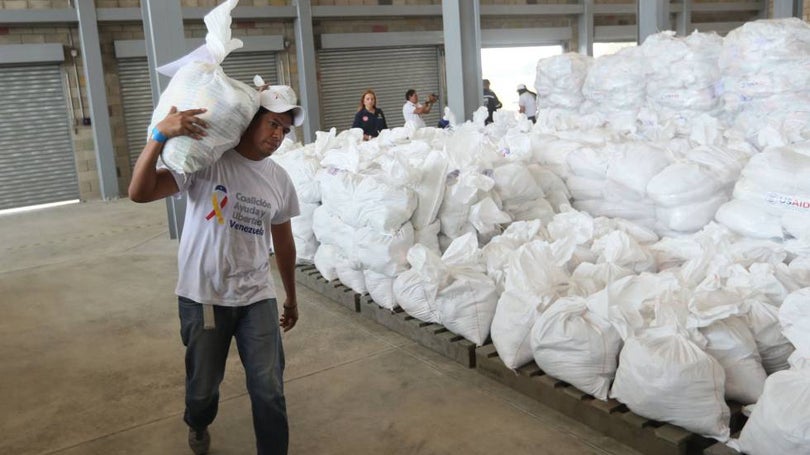 Imagem de Cinco países da UE anunciam doação de 16 ME em ajuda humanitária à Venezuela