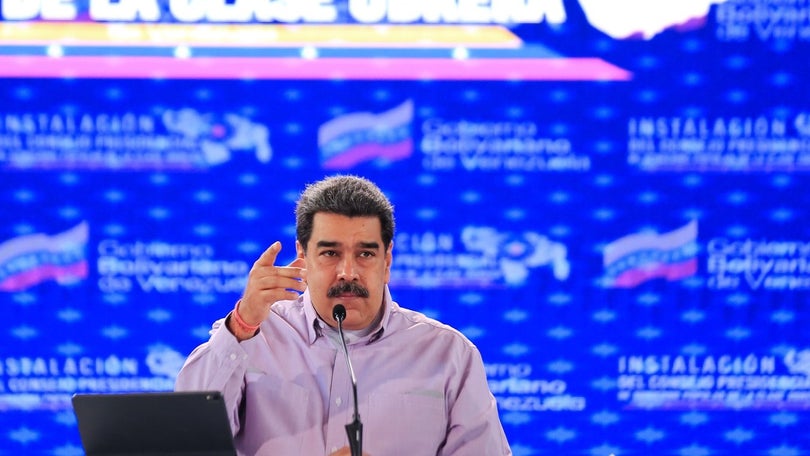 Imagem de Maduro aceita proposta de diálogo de Guaidó