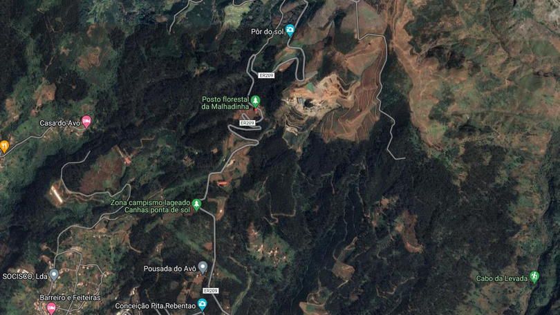 Imagem de Incêndio na Ponta do Sol