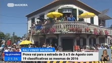 Rali Vinho Madeira versão de 2017 com 19 classificativas num total de 201 km