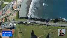 Imagem de `Base-jumpers` portugueses e estrangeiros desafiam arribas da Madeira