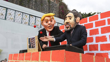 Imagem de Mais de 800 pessoas participaram no cortejo trapalhão