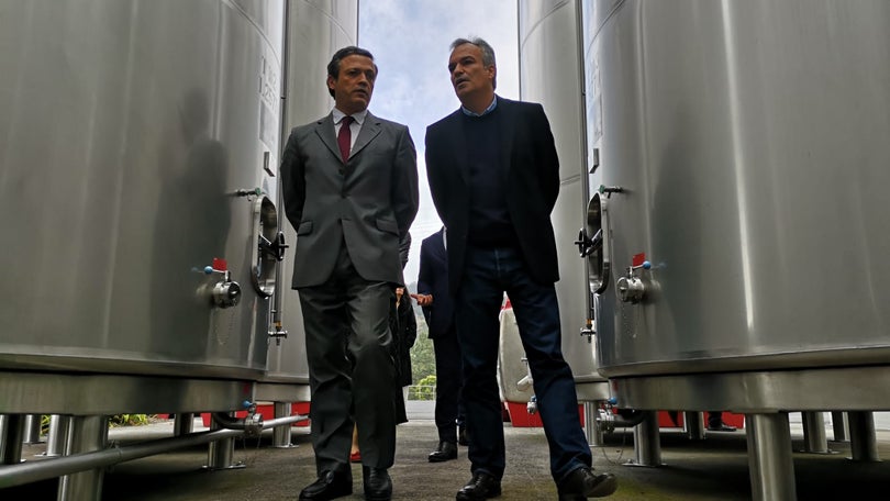 Imagem de Pedro Calado visitou a empresa Vinhos Barbeito