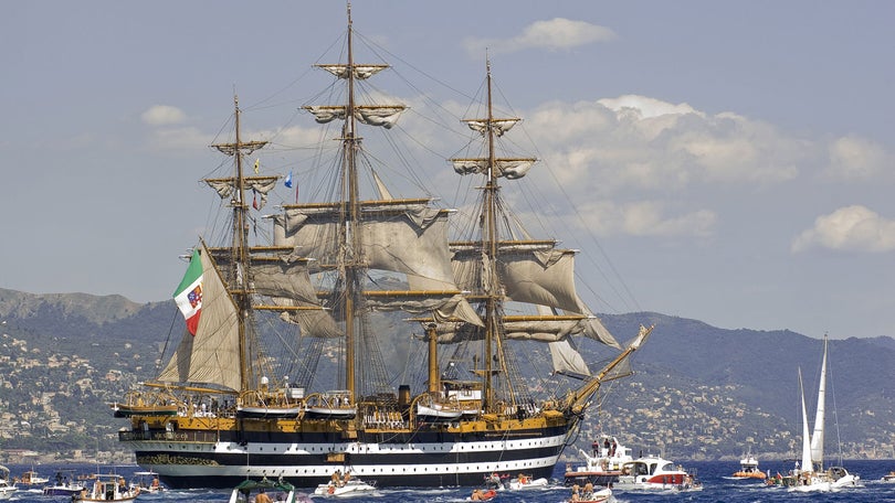 Navio escola “Amerigo Vespucci” no Funchal a partir de amanhã