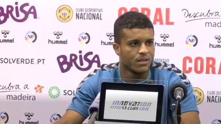 Imagem de João Víctor diz-se adaptado ao Nacional e espera fazer uma boa temporada