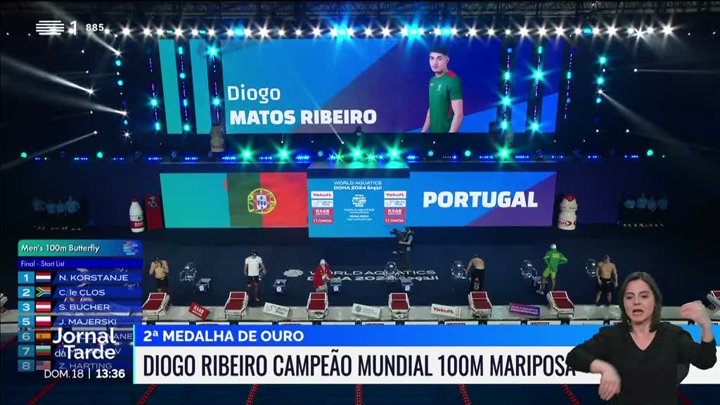 País político e desportivo curva-se perante feito de Diogo Ribeiro