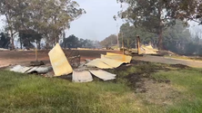 Imagem de Feira do Gado arrasada palas chamas (vídeo)