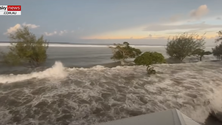 Imagem de Tsunami atingiu ilha do Pacífico Sul de Tonga (vídeo)