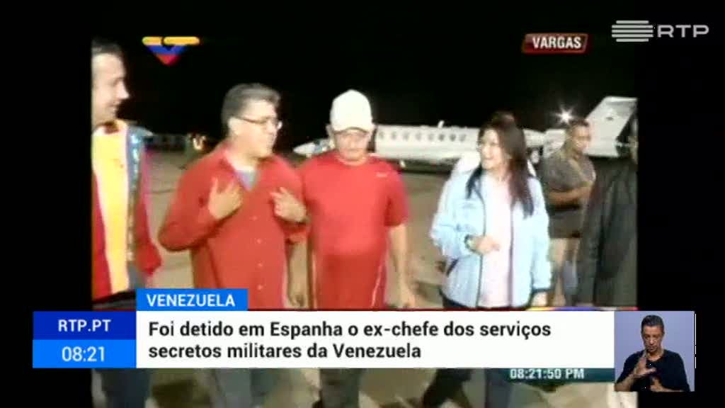 Detido em Espanha o ex-chefe dos servi�os secretos militares da Venezuela