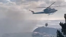 Imagem de Incêndio em mato no sítio do Carvalhal, nos Canhas (vídeo)