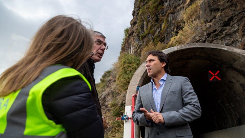 Túnel da Tabua vai estar encerrado ao trânsito de 25 de maio a 8 de junho