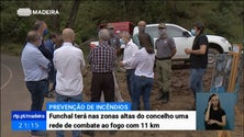 Imagem de Zonas altas do Funchal vão ter rede de combate ao fogo com 11 quilómetros (Vídeo)