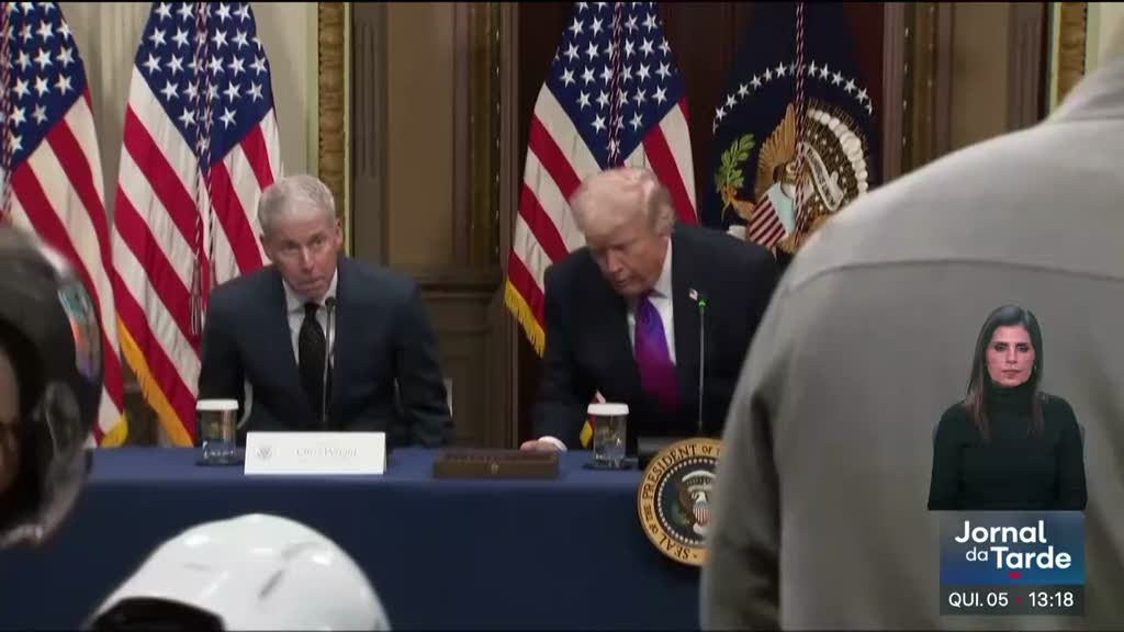 Trump vê "tremendo progresso" na ofensiva contra o Irão