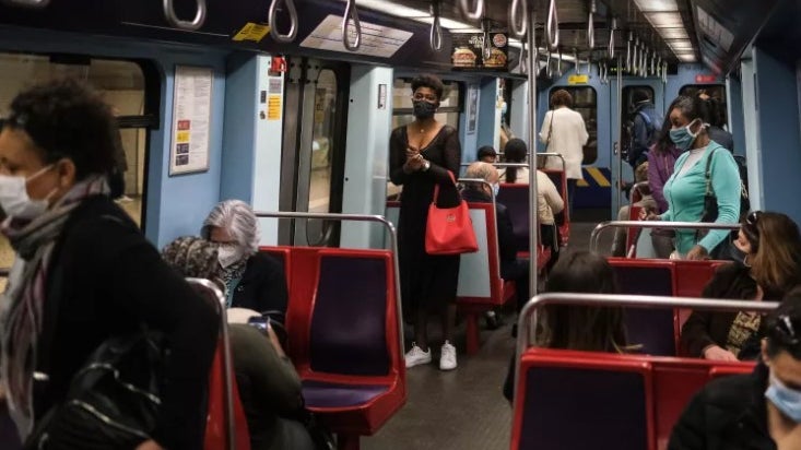 Imagem de 44 queixas diárias sobre transportes em 2020