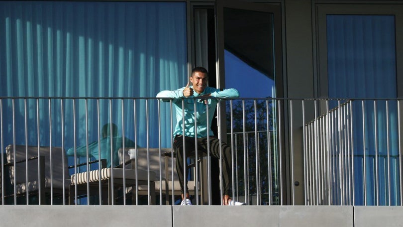 Imagem de Cristiano Ronaldo voltou a testar positivo à Covid-19