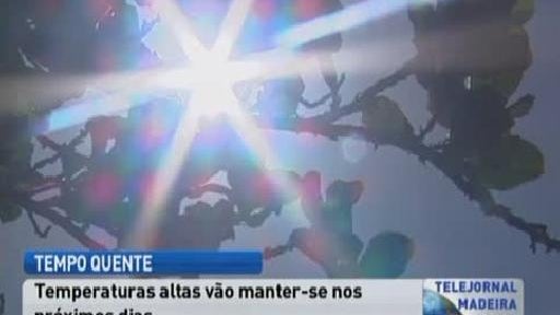 Imagem de Aviso amarelo para a Madeira devido a tempo quente
