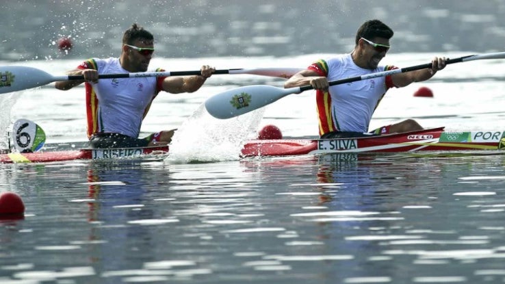 Imagem de K4 500 metros confia poder dar alegria final a Portugal na canoagem