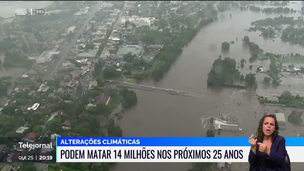 Estudo. Alterações climáticas podem matar 14 milhões de pessoas nos próximos 25 anos