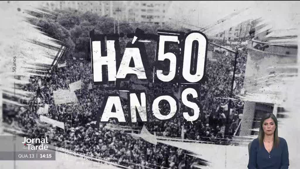 Há 50 anos. Prémio a Vitorino Nemésio abriu o Telejornal a 13 de março