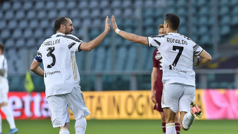 Imagem de Ronaldo salva Juventus da derrota