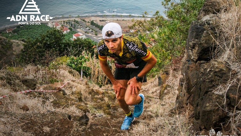 Imagem de 380 atletas no trail da Ponta do Sol