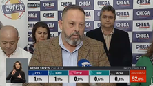 Imagem de Chega desiludido por não ter sido terceiro (vídeo)