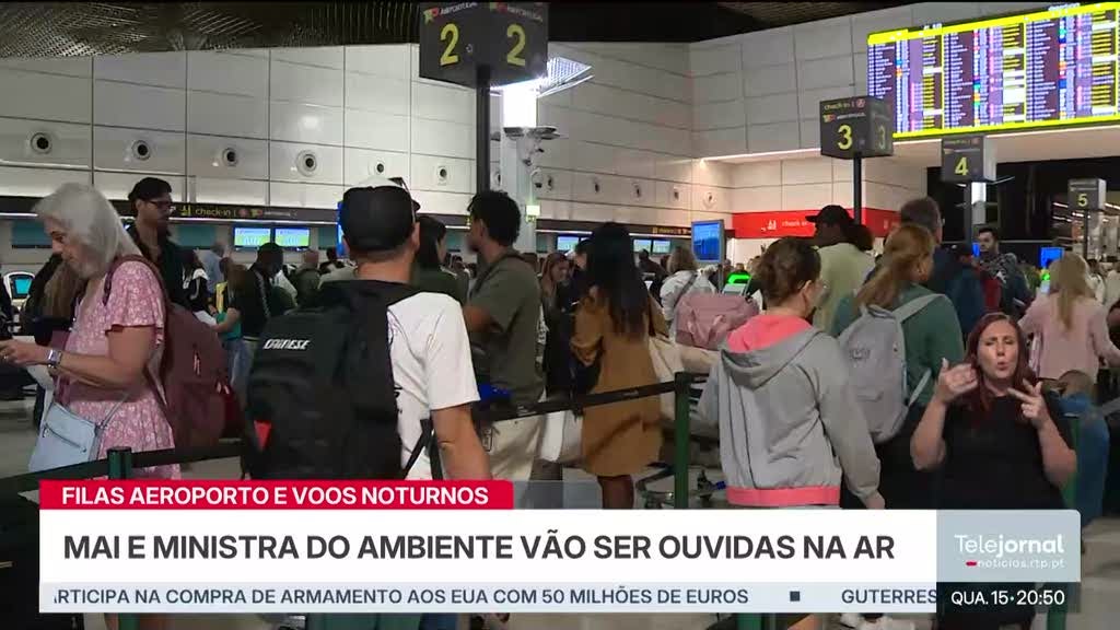Aviões levam ministras ao Parlamento