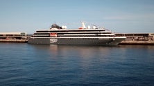 Imagem de World Voyager a caminho do Porto Santo e Açores