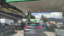 Imagem de Madeirenses correram para a bomba de gasolina (áudio)