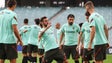 Portugal com todos disponíveis no último treino no Azerbaijão
