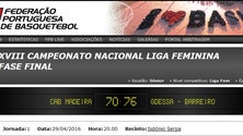 Imagem de CAB perde por 70-76 com o ESSA primeiro jogo da Fase Final da Liga Feminina