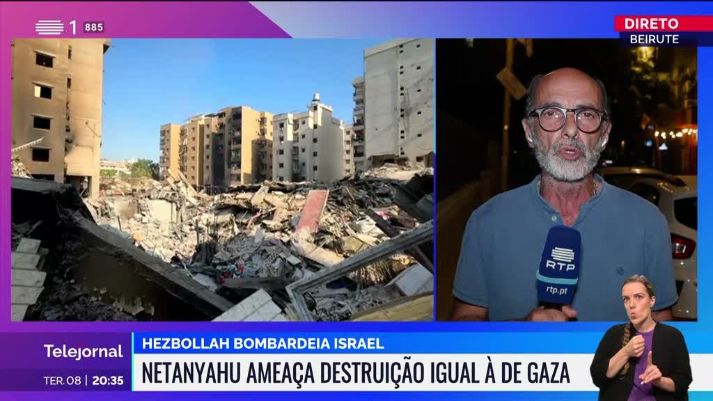 RTP em Beirute. Netanyahu com vontade de fazer segunda Gaza no Líbano