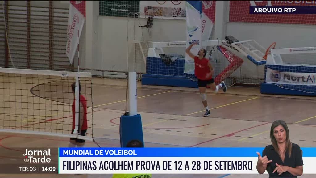 Mundial de Voleibol. Portugal participa pela terceira vez na história