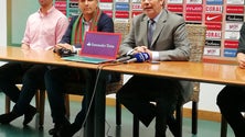 Imagem de Cláudio Braga apresentado no Marítimo