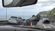 Imagem de Capotamento em Machico resulta num ferido