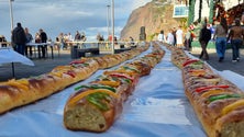 Imagem de Bolo-rei gigante em Câmara de Lobos (áudio)