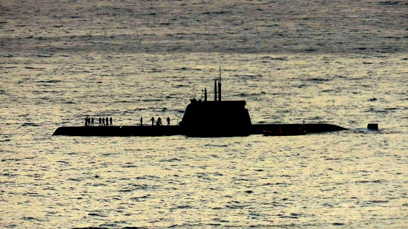 Imagem de Submarino Tridente já está no Porto do Funchal