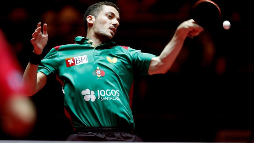 Imagem de Marcos Freitas derrotado na final do Open da República Checa em ténis de mesa