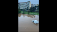 Imagem de Radial de Benfica, em Lisboa, inundada após temporal (vídeo)