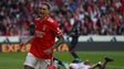Hat-trick de Darwin garante vitória ao Benfica