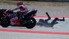 Imagem de Miguel Oliveira falha GP da Argentina de MotoGP por lesão