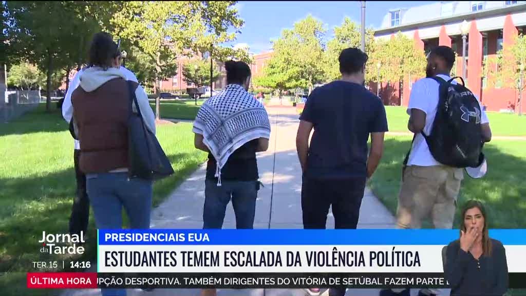 Presidenciais norte-americanas geraram ansiedade entre estudantes universitários