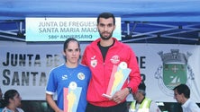 Manuel Fernandes e Joana Soares foram os vencedores do Circuito Santa Maria Maior