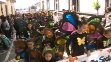Imagem de Carnaval: Milhares de crianças desfilam em Ponta Delgada e Ribeira Grande