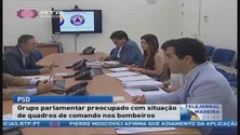 Grupo parlamentar do PSD preocupado com situação de quadros de comando nos bombeiros (Vídeo)