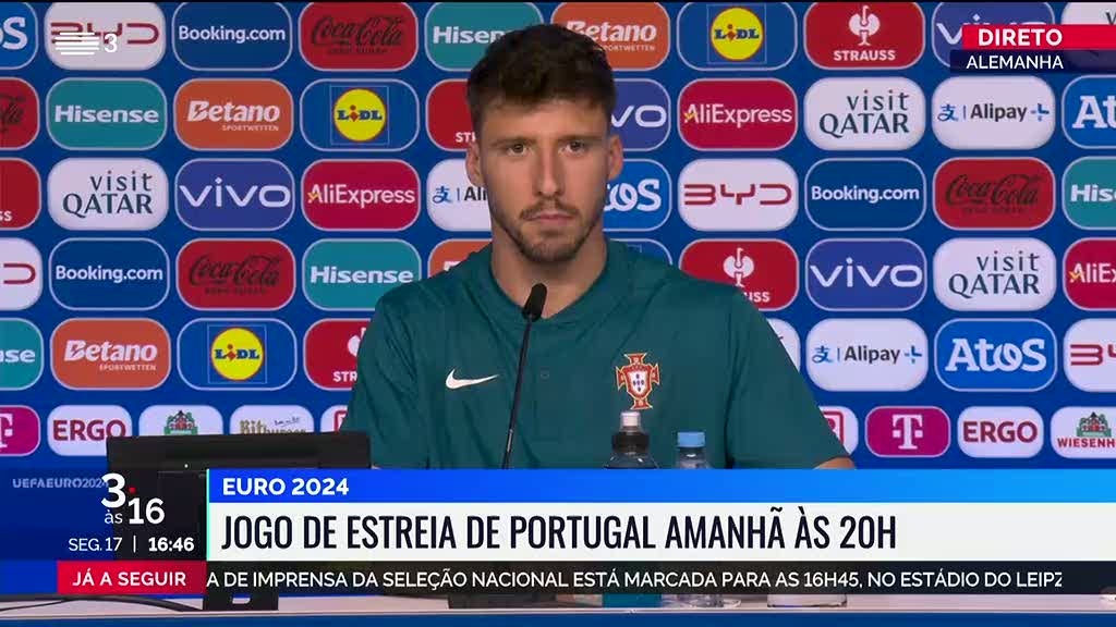 "Sentimo-nos prontos" - Rúben Dias