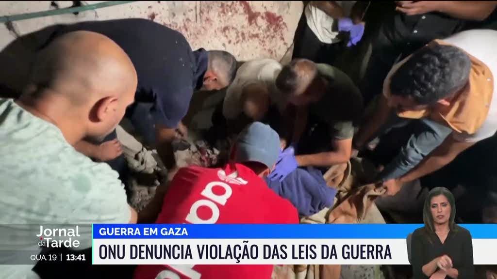 ONU denuncia a violação das leis da guerra por parte de Israel